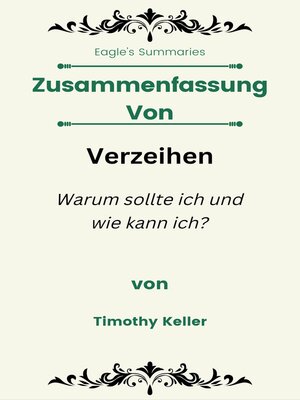 cover image of Zusammenfassung Von Verzeihen